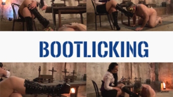 Leck mir die neune Lackstiefel