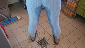 Legginspiss auf Arbeit
