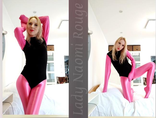 Lycra-Spandex-Lady zum verlieben