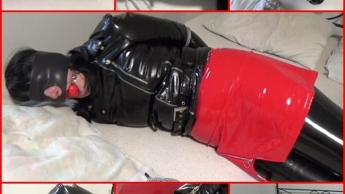 Mein Amateur-Bondage, 17.11.2021: In heißem PVC