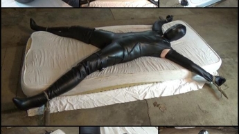 Meine Amateur-Bondage, 6. Mai 2022: Gefesselte und vermummte Catwoman