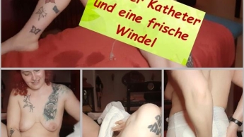 Mit dem offenen Katheter in die Windel