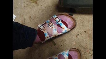 Nach Gummireitstiefel schwitzerei ab in die Latschen