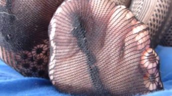 Netzstrumpfhose