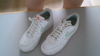 Nike Air einer Freundin besamt