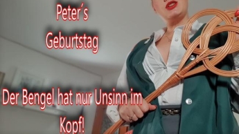 Peters Geburtstag und der Teppichklopfer POV