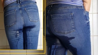 Pisse satt für meine Jeans