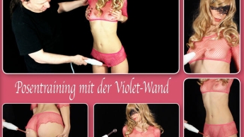 Posentraining mit der Violet-Wand