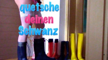 Quetsche deinen Schwanz