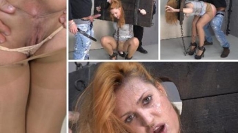 Samira im Pranger durchgefickt