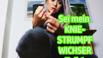 Sei mein KNIESTRUMPF-WICHSER – Teil 1