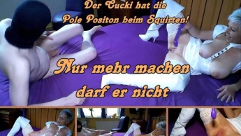 Squirt geil!Und der Cucki darf nur zu sehen