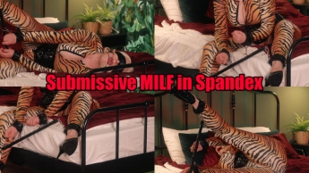 Submissive MILF in Spandex
