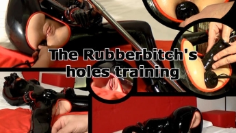 The Rubberbitch’s holes training