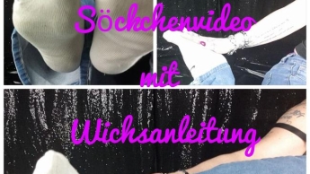USERWUNSCH! Söckchenvideo mit Wichsanleitung
