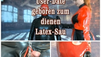 User Date – geboren um zu dienen Latex Sau