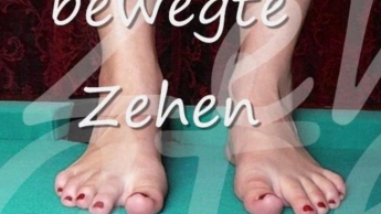 bewegte  Zehen