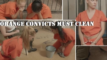 orange convicts must clean for Alice