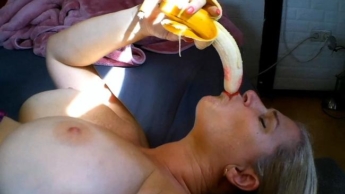 heisse milf – bananen zeit