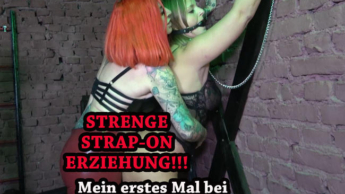 STRENGE STRAP-ON ERZIEHUNG!!! Mein erstes Mal bei einer Domina!