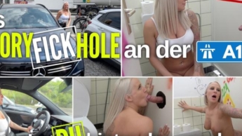 Glory Hole FICK an der A1 | Möchtest du mich auch so anonym treffen?