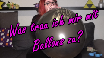 Was trau ich mir mit Ballons zu?