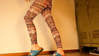 #32_2 In meine Leggings gemacht