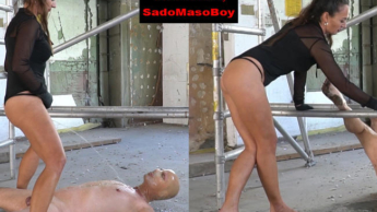 Extrem schmutzige Scene mit Amalie