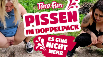 Es ging NICHT mehr – PISSEN im Doppelpack