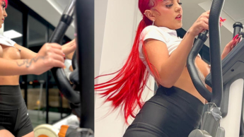 begleitet Ariana Rose zu ihrem Fitness-Abend