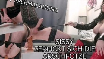 ARSCHLOCH ZERFICKT MIT ANWEISUNG + HARDCORE + XXL ANALDEHNUNG + XXL SPERMALADUNG