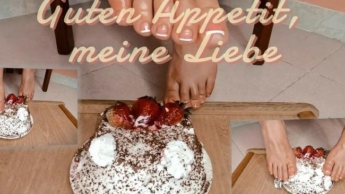 Guten Appetit, meine Liebe.