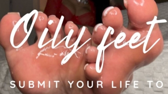 Übergeben Sie Ihr Leben Oily Feet