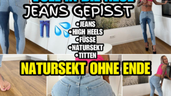 Voll in die neue JEANS GEPISST | NATURSEKT ohne Ende