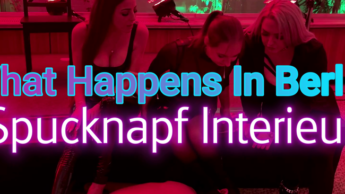 What Happens In Berlin – Spucknapf Interieur