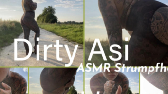 Dirty Duft ASMR Strumpfhose mit n veredelt