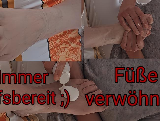 Ich verwöhne ihre Füße !! – Ich helfe meiner Nachbarin !!!