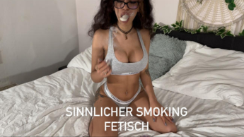 Sinnlicher Rauchfetisch