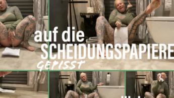 auf die Scheidungsaiere geisst ENDLICH!