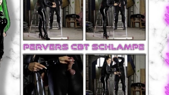 Pervers CBT Schlampe
