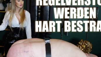 Rohrstock-Erziehung! Regelverstöße werden HART bestraft!