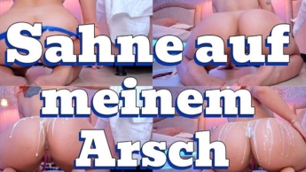 Sahne auf meinem Arsch