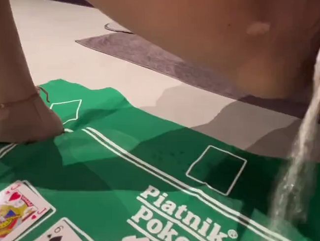Ich hatte beim Pokern kein gutes Blatt…