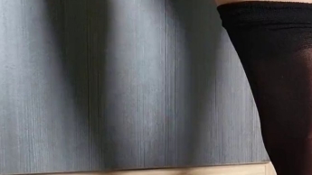 Nylon an meinen Füßen