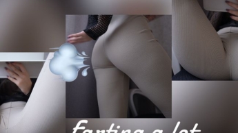 Spanner. Furzen während meiner Arbeit. Leggings / Yogahosen