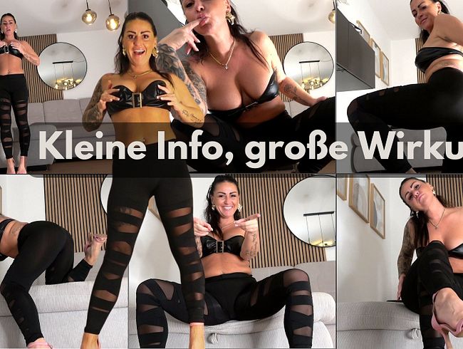 Kleine Info, große Wirkung!