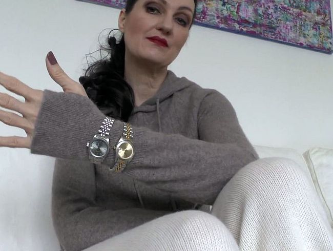 Masturbieren unter meiner strengen Aufsicht, Armbanduhren Joi Lady Victoria