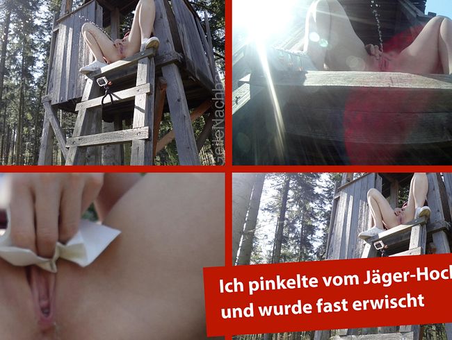 Höhenangst? Nicht mit dieser Blase! – Der Hochstand-Piss-Test!