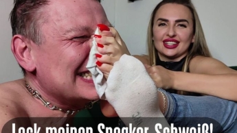 Leck meinen Sneaker-Schweiß!