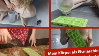 Natursekt: Eiswürfel OHNE Wasser herstellen!